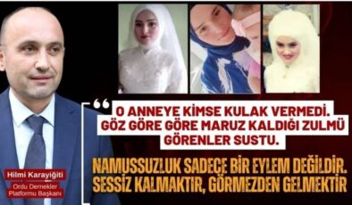 ANNELER GÜNÜNDE BİR ANNE DAHA YOK OLDU..