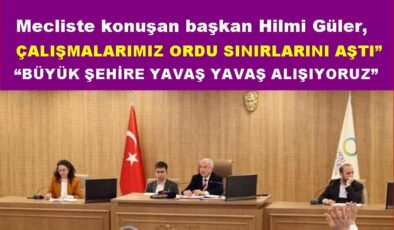 Başkan Güler, “Rant ekonomisinden üretim ekonomisine geçtik..