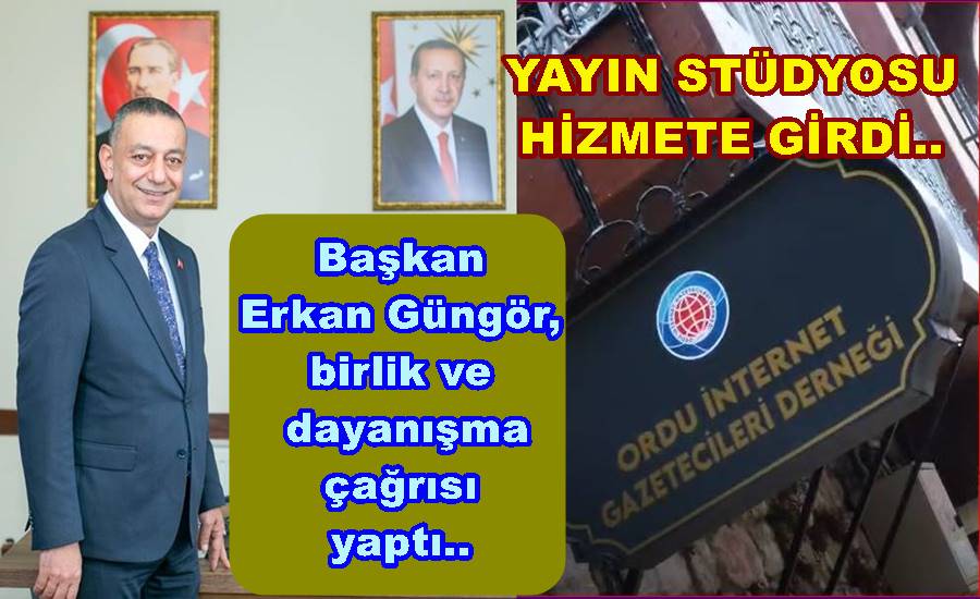 İNTERNET GAZETECİLERİ DERNEĞİNDEN YAYIN STÜDYOSU..