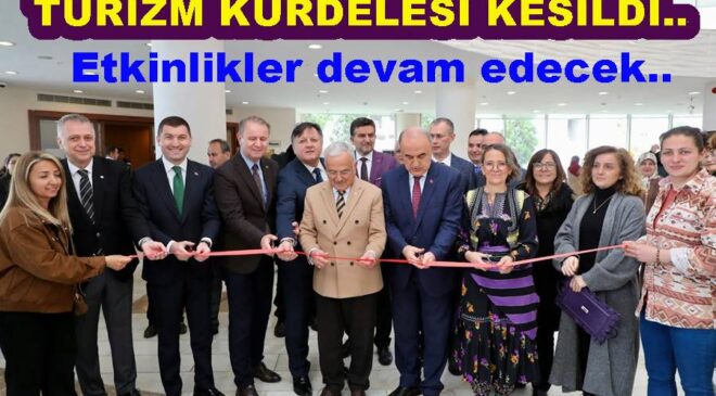 TURİZM HAFTASI KUTLAMALARI TÖRENLE BAŞLADI..