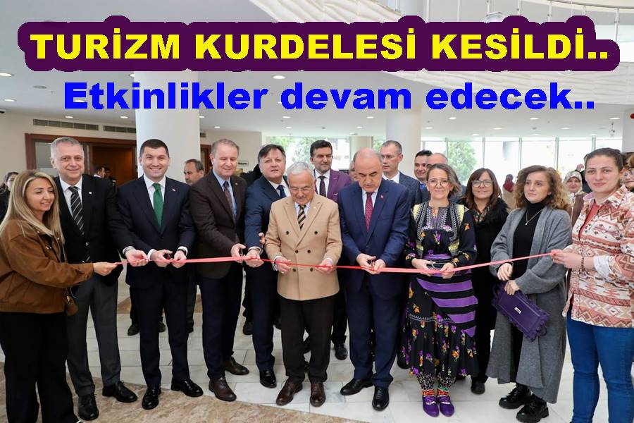 TURİZM HAFTASI KUTLAMALARI TÖRENLE BAŞLADI..