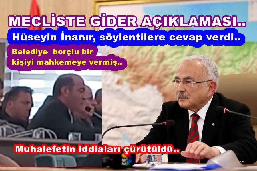 BÜYÜK ŞEHİR 28 MİLYAR LİRA  YATIRIM YAPMIŞ..