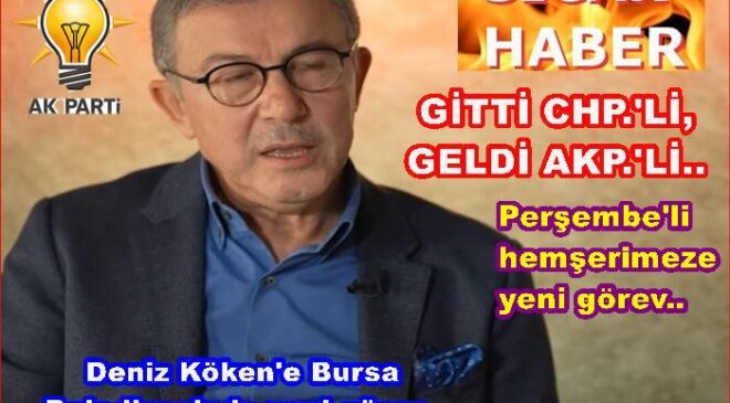 CHP. GİDİNCE AKP.’LİLERE FIRSAT DOĞDU..