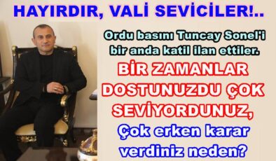 CAN CİĞER OLAN ESKİ VALİ BİR ANDA KATİL İLAN EDİLİYOR..