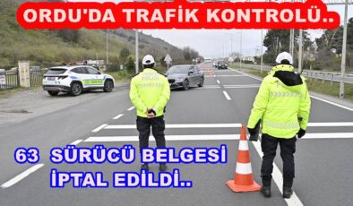 EN ÇOK TRAFİK CEZASI KEMER TAKMAYANLARA KESİLDİ..