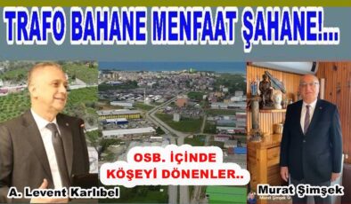 A.LEVENT KARLIBEL,  METİNAY TOPKAYA ve MURAT ŞİMŞEK ÜÇGENİ..