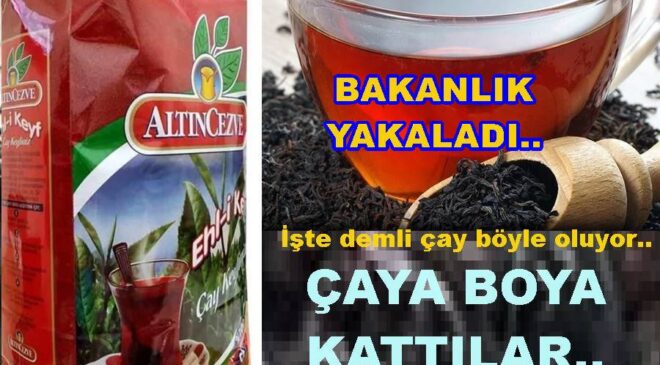 “ALTINCEZVE EHL-İ KEYF” ÇAYINDA BOYA ÇIKTI..