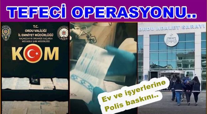 TEFECİLERİN HESABINDA  84 MİLYON TL. ÇIKTI..