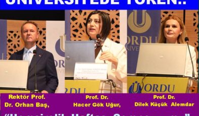 HEMŞİRELİK HAFTASI ÜNİVERSİTEDE KUTLANDI..