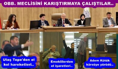 BÜYÜKŞEHİR MECLİSİNDE CHP. ve EMEKLİLER RÜZGARI ESTİ..