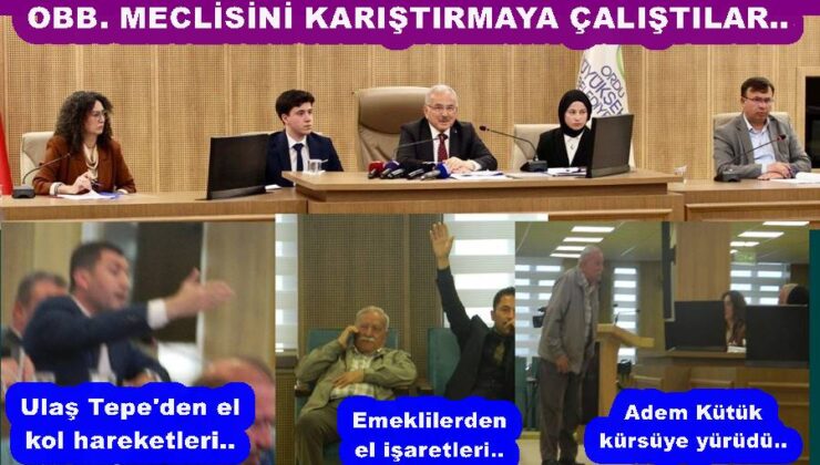 BÜYÜKŞEHİR MECLİSİNDE CHP. ve EMEKLİLER RÜZGARI ESTİ..