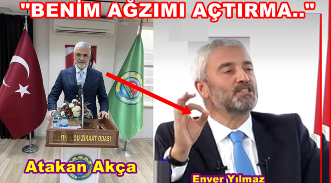 ATAKAN AKÇA’DAN  ENVER YILMAZ’A  SERT TEPKİ..