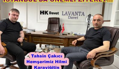 ORDU’LU İŞ ADAMINA TAHSİN ÇAKICI’DAN ZİYARET..