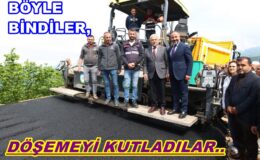 DÖŞMEYE BAŞLAMANIN MUTLULUĞUNU VATANAŞLARLA YAŞADILAR.