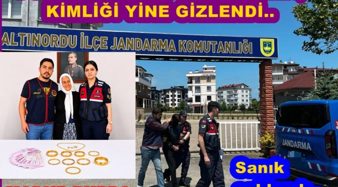 JANDARMA DOLANDIRICI ŞÜPHELİYİ YAKALADI..