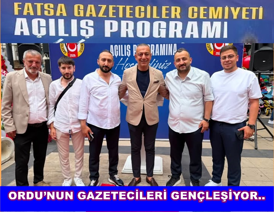 Fatsa Gazeteciler Cemiyeti hizmet binası görkemli bir törenle açıldı..