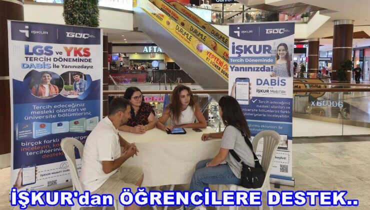 ORDU İŞKUR’dan Öğrencilere DABİS desteği..