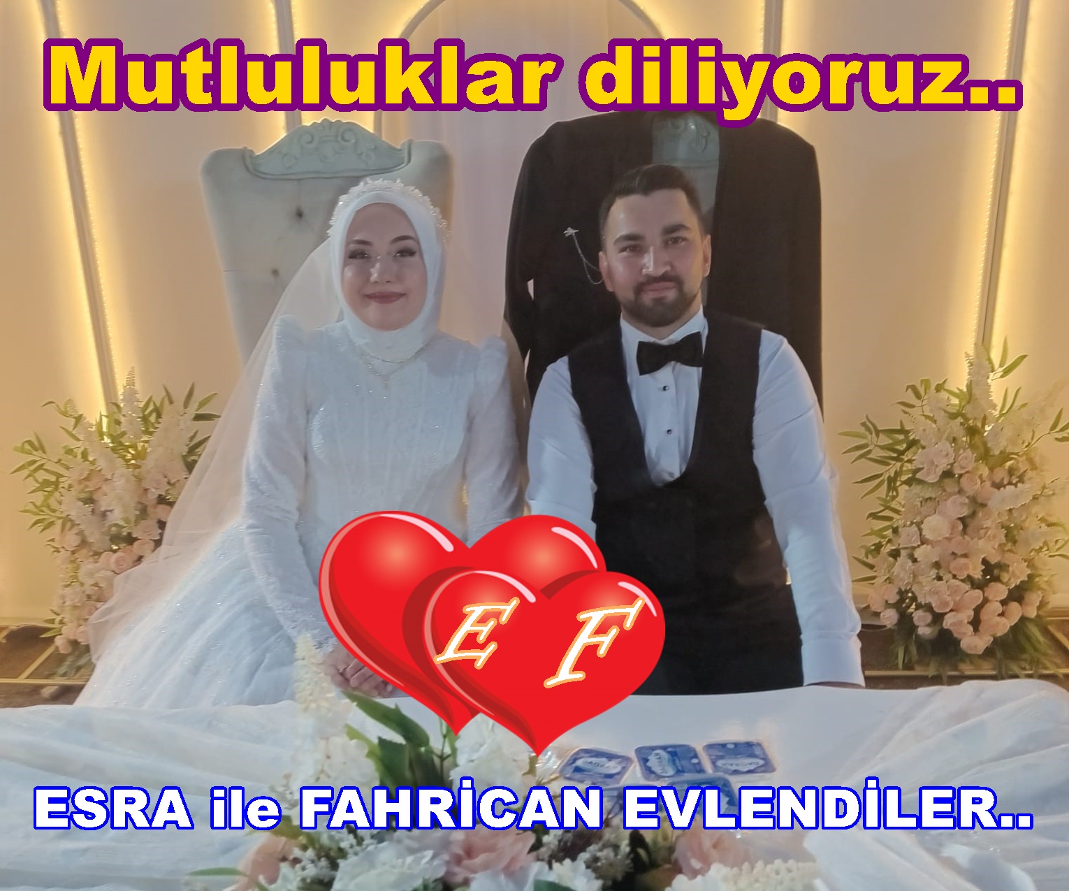 ESRA İLE FAHRİCAN, MURADINA ERDİLER…