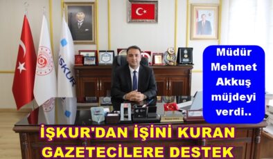 ORDU İŞKUR-BASIN İLAN KURUMU  İMZAYI ATTILAR..