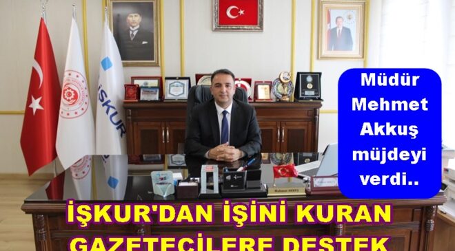 ORDU İŞKUR-BASIN İLAN KURUMU  İMZAYI ATTILAR..