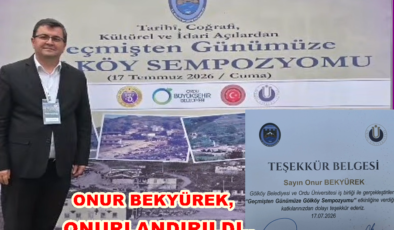 GÖLKÖY’ÜN TARİHİNE IŞIK TUTAN SEMPOZYUM YAPILDI..