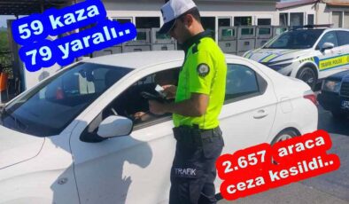 47 ARAÇ SÜRÜCÜSÜ ALKOLLÜ YAKALANDI..