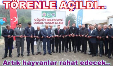 SOKAK HAYVANLARI DOĞAL YAŞAM ALANI AÇILDI..
