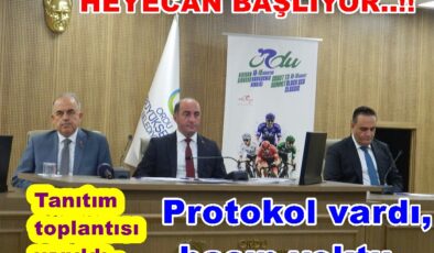 BİSİKLET YARIŞLARI TANITIM TOPLANTISI YAPILDI..