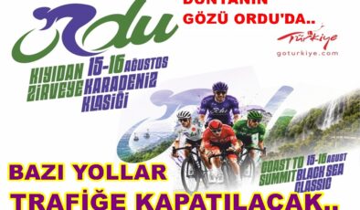 SPOR ŞEHRİ ORDU, DEV ORGANİZASYONA İMZA ATIYOR..