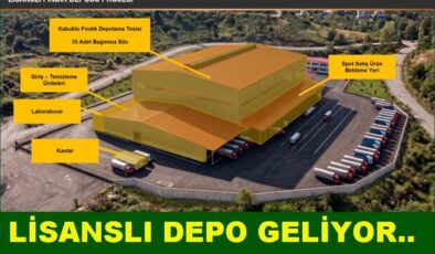 LİSANSLI DEPO İÇİN İLK ADIM ATILDI..