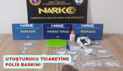 UYUŞTURUCU YAKALATAN  BEŞ  KİŞİ TUTUKLANDI..