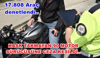 ORDU’DA GEÇEN HAFTA  47 TRAFİK KAZASI OLDU..