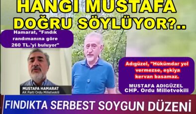 FINDIK İÇİN ORDU’NUN İKİ MUSTAFA MİLLETVEKİLİ KONUŞTU..
