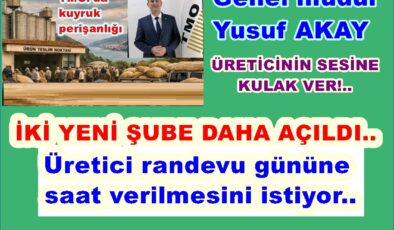 TMO. ORDU’DA İKİ ALIM ŞUBESİ DAHA AÇTI..