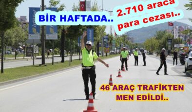 ORDU’DA 54 ARAÇ  SÜRÜCÜSÜ ALKOLLÜ YAKALANDI..