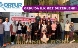ORDU’DA T100 MASTERS TENİS TURNUVASI TAMAMLANDI..
