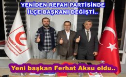 YENİDEN REFAH PARTİSİ FATSA’DA BAYRAK DEĞİŞİMİ..