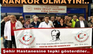 DEVLETİN YAPTIĞI HİZMETLERİ YOK SAYAN DOKTORLAR.