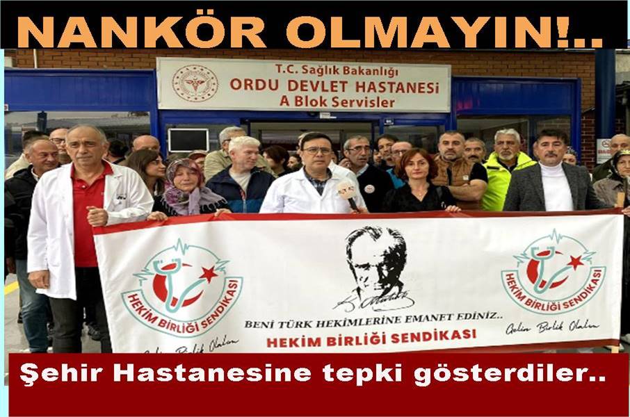 DEVLETİN YAPTIĞI HİZMETLERİ YOK SAYAN DOKTORLAR.