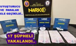 GÜMRÜK KAÇAĞI MAL VE UYUŞTURUCU ELE GEÇİRİLDİ..