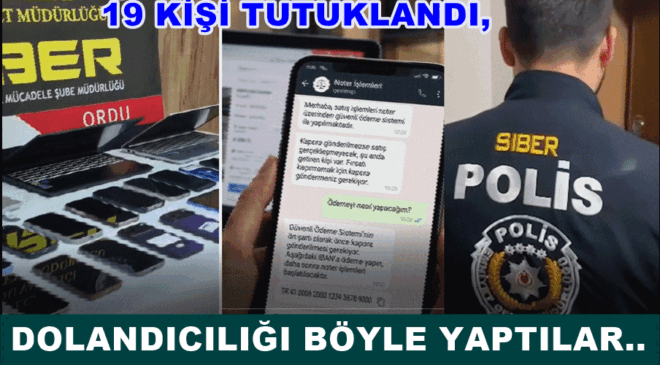 İNTERNET ÜZERİNDEN DOLANDIRICILIK YAPAN 52 ŞÜPHELİ YAKALANDI..