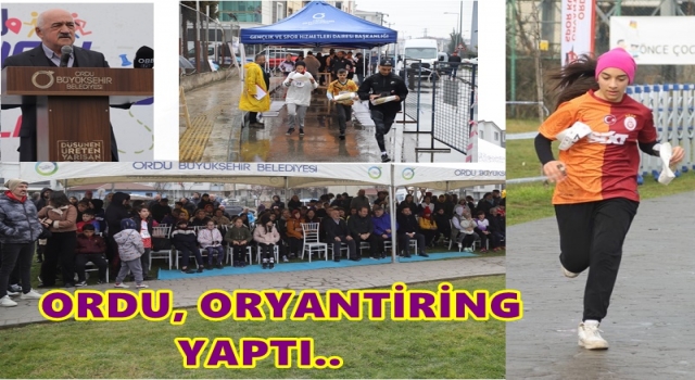 Ordu Oksijen Oryantiring Yarışları düzenlendi